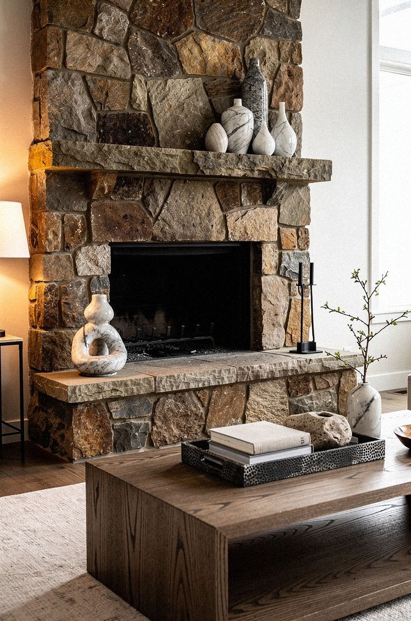 Cluster marble vessels on one stone corner (The One-Corner Rule)