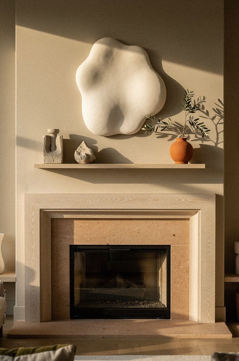 Clear the mantel wall before choosing anything