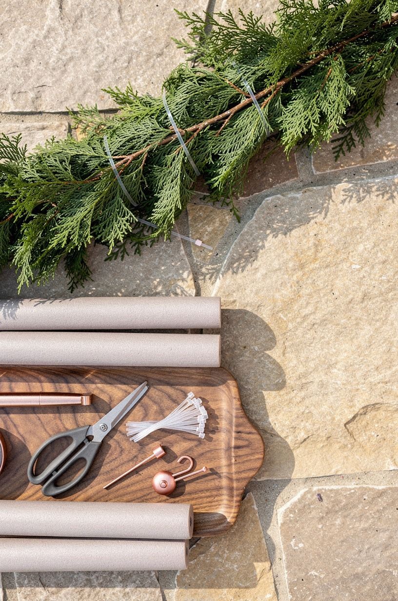 Build fullness with hidden zip ties