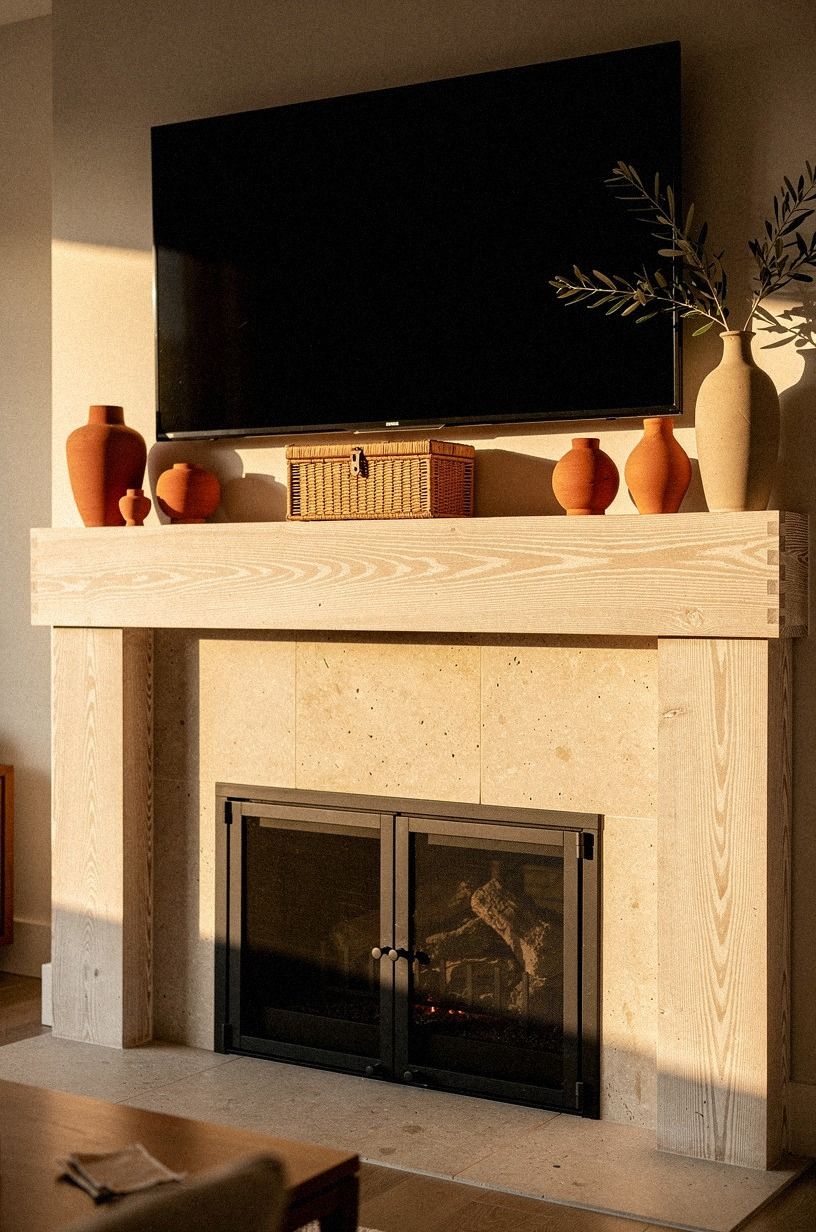 Hide remotes inside a lidded rattan box