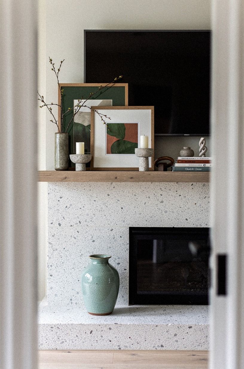 The Travertine Mantel Edit