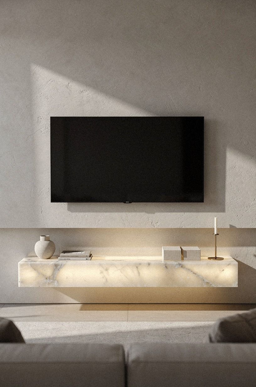 Measure the TV gap before styling anything