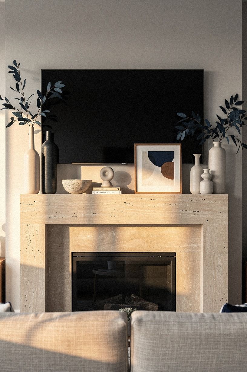 Build height with slim ceramic vases