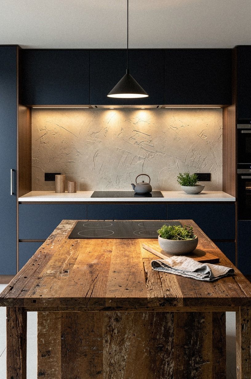 Install a low-profile induction cooktop