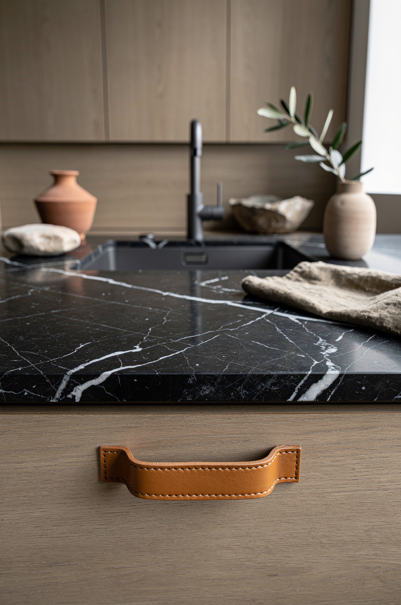Choose matte faucets in soft graphite