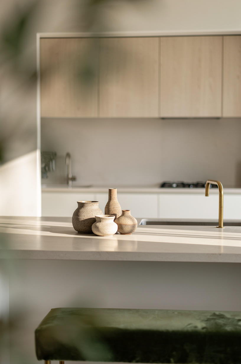 Display one wabi sabi vessel cluster