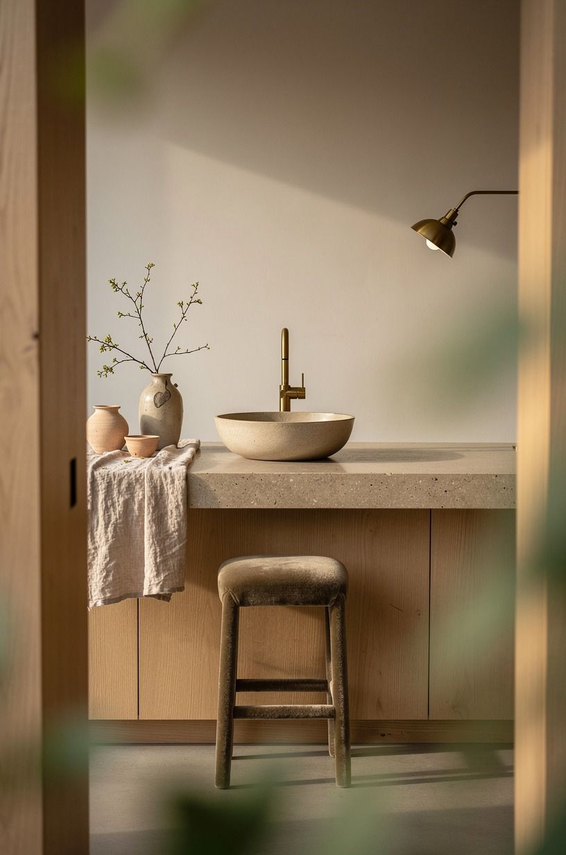 Center a single bowl sink on a waterfall island (The One-Bowl Rule)