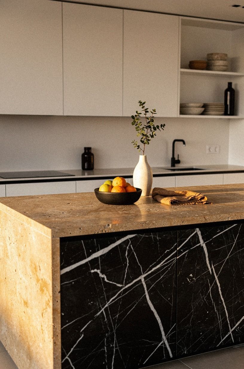 Lean Into a Warm Counter Stone for Honest Color