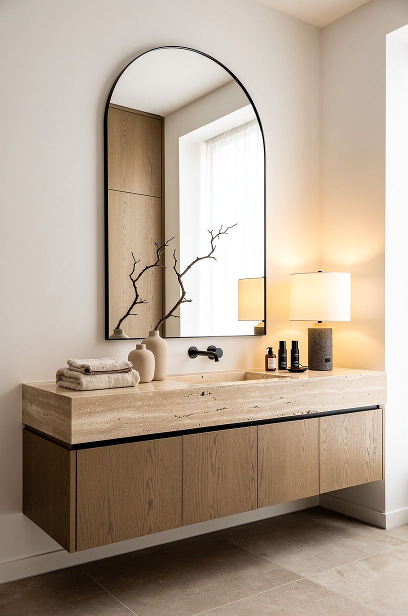 Kept the Mirror Tall and Arched