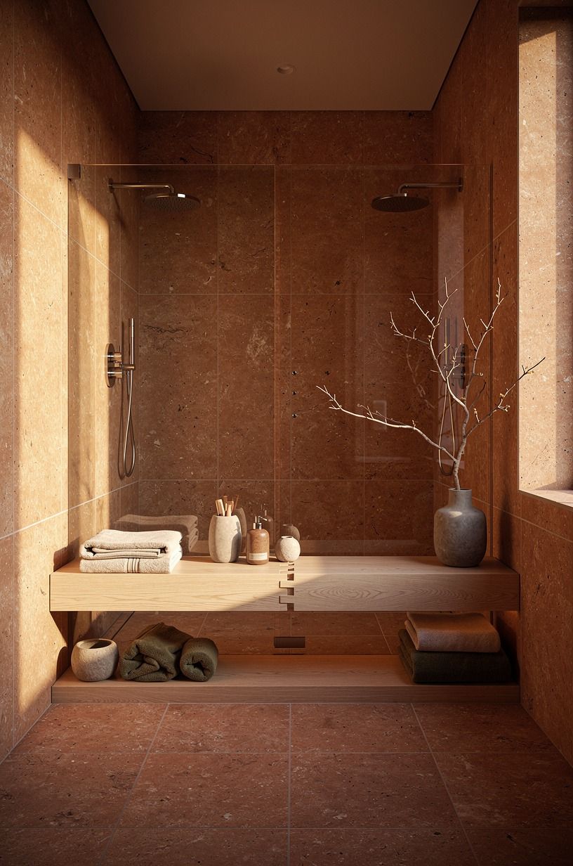 Carve a wall-to-wall wet room zone
