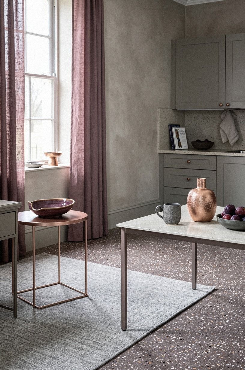 display one piece of imperfect ceramic on every surface