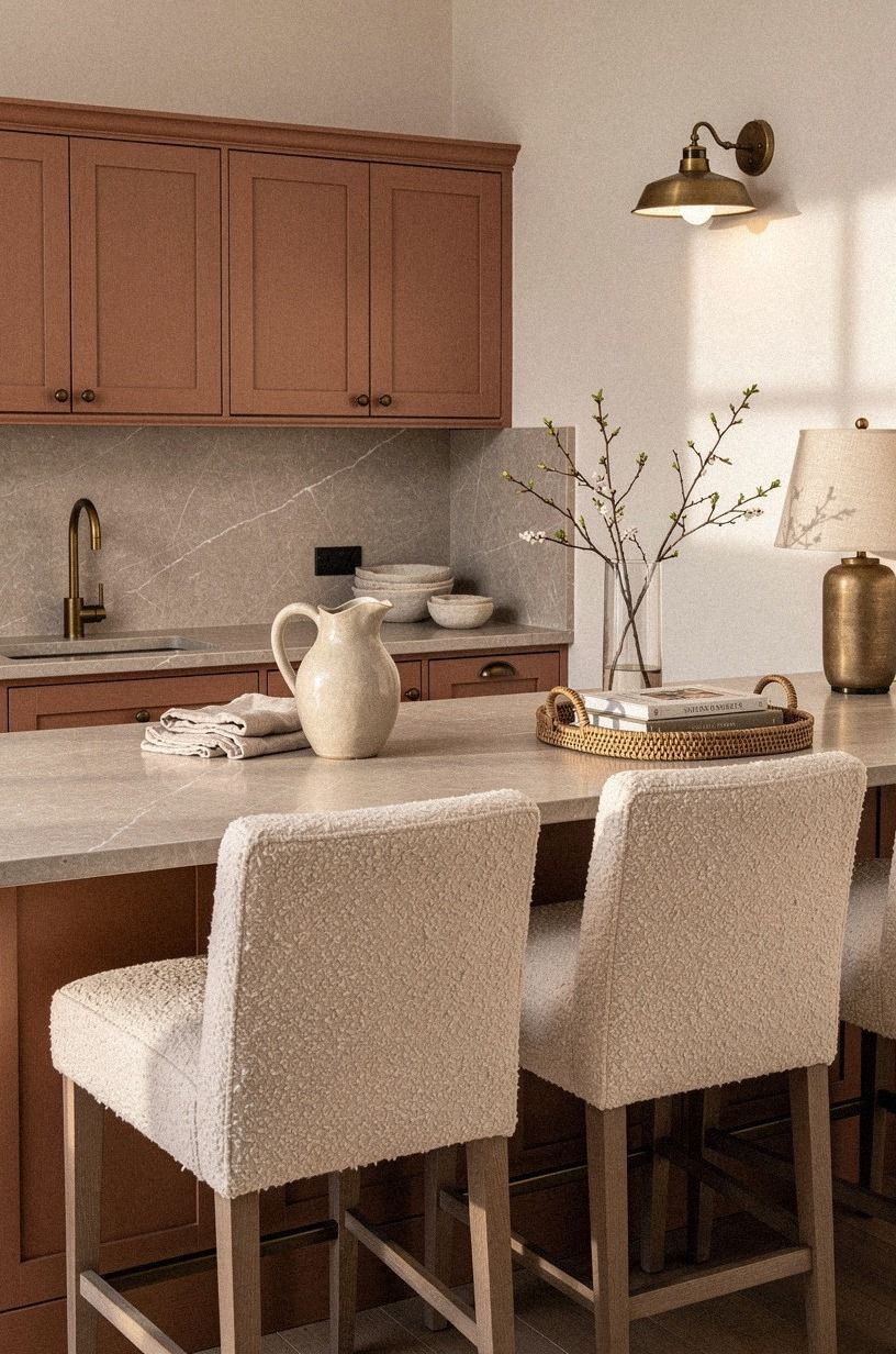 Cut a Single Sheet of Stone-Look Porcelain for the Counter