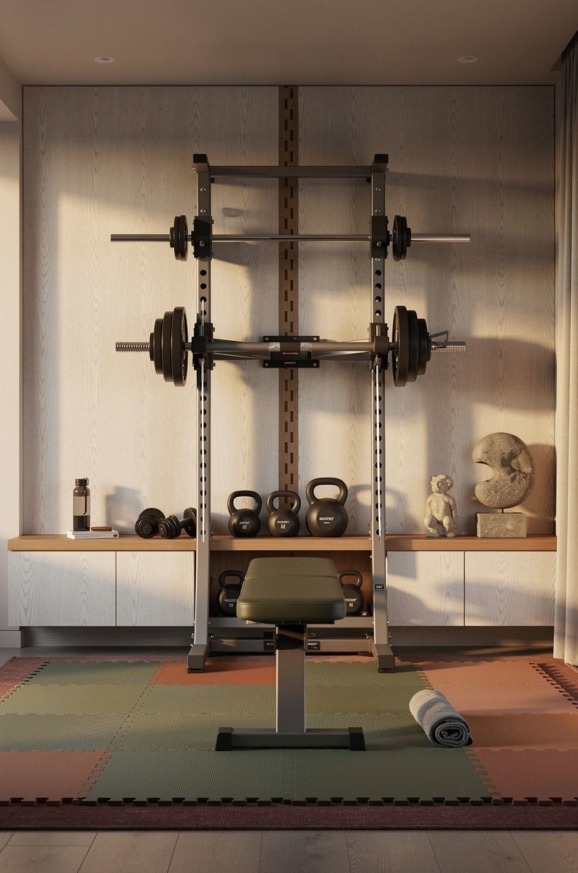 Mount a foldaway rack on the strongest wall