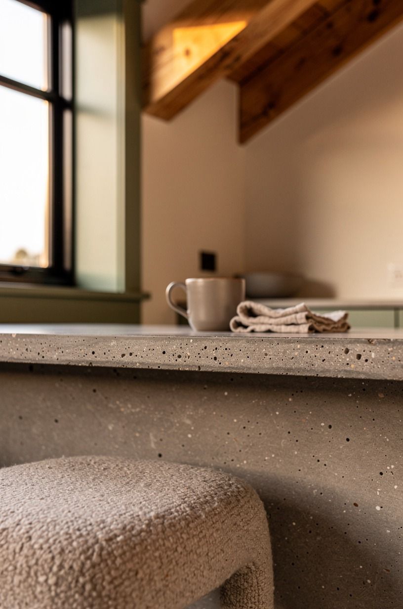 Use zellige tile in a quiet cream
