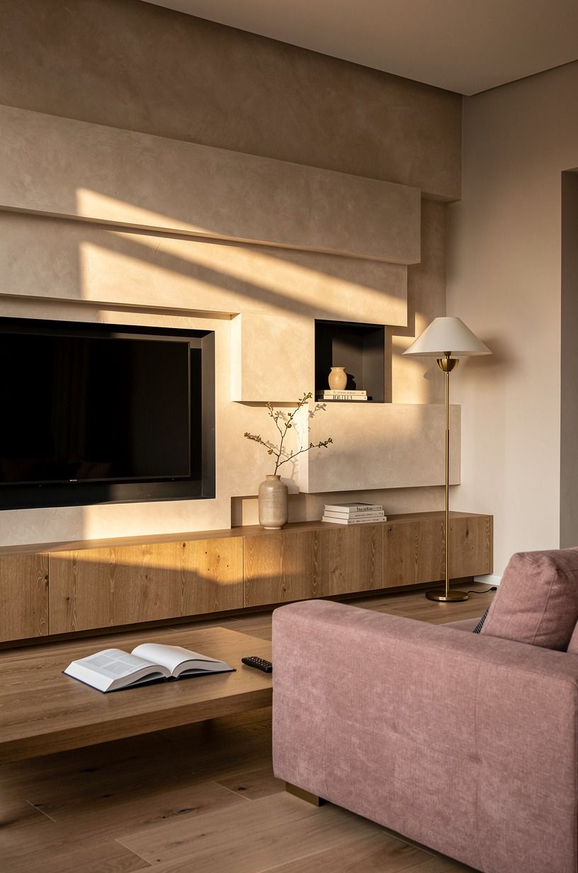 Step the plasterboard forward in shallow layers