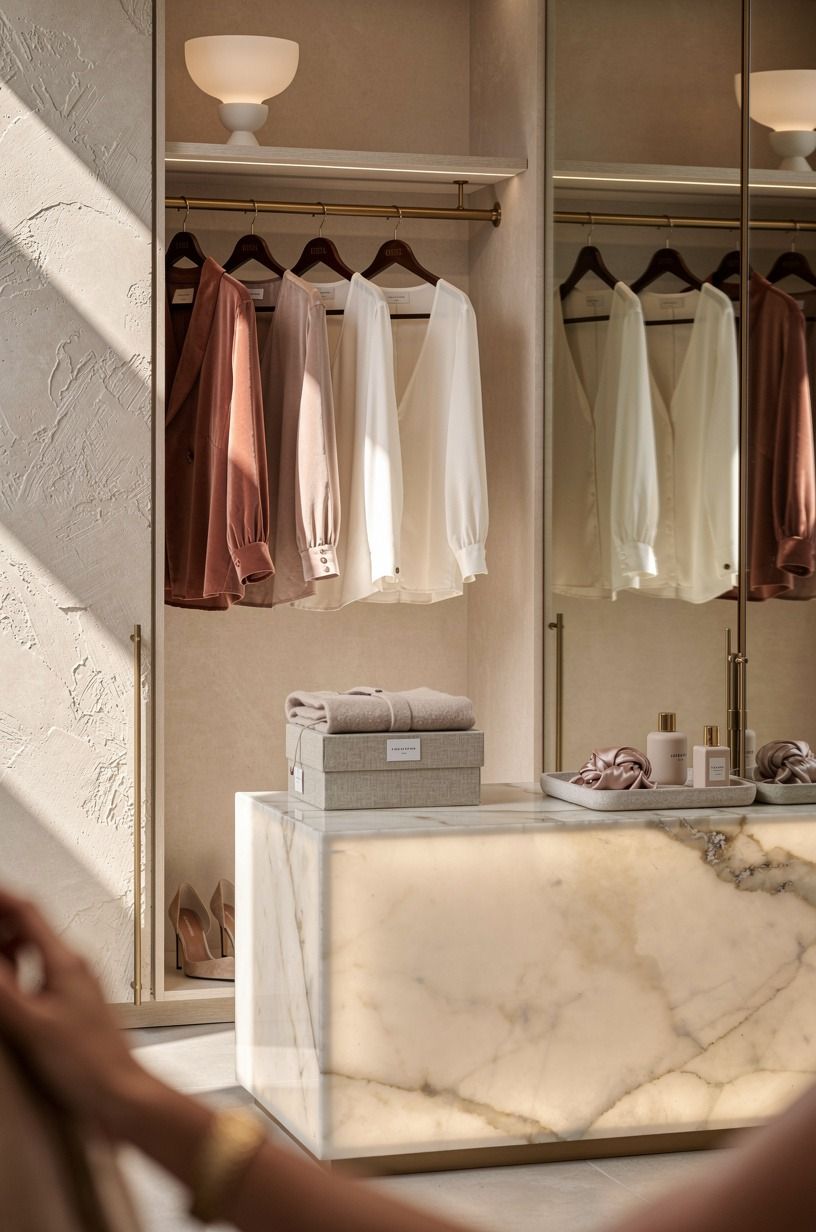 Switch every hanger to velvet slim ones