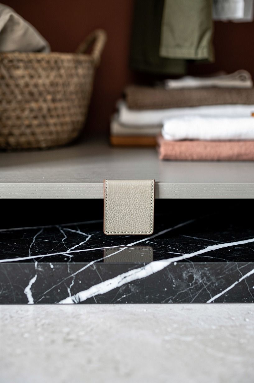 Swap the closet door for a Farrow & Ball hidden pivot, not a hollow-core slab