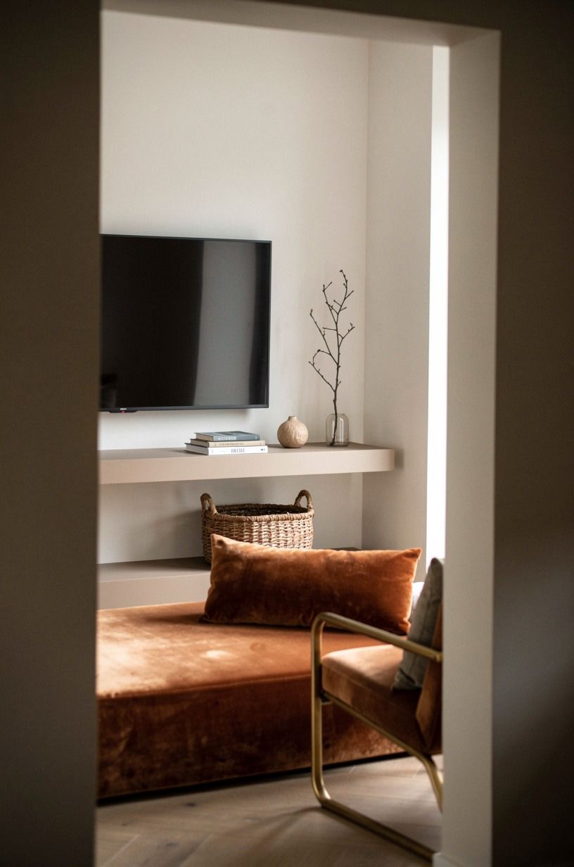 Hang a Woven Basket Below the Ledge