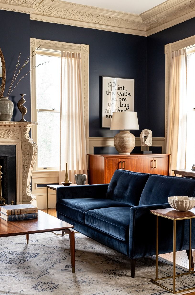 Paint the walls before you buy another antique