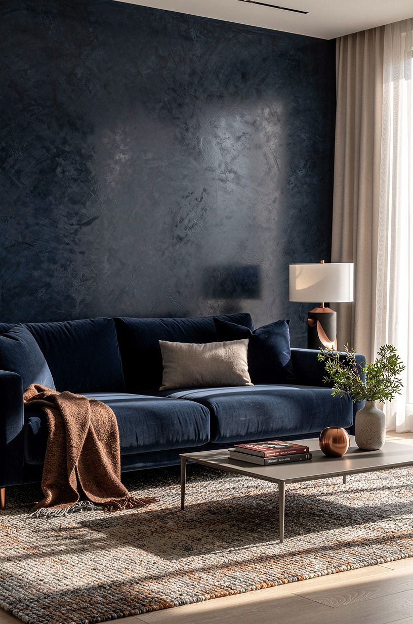Choose a deep, low sofa you can actually sink into