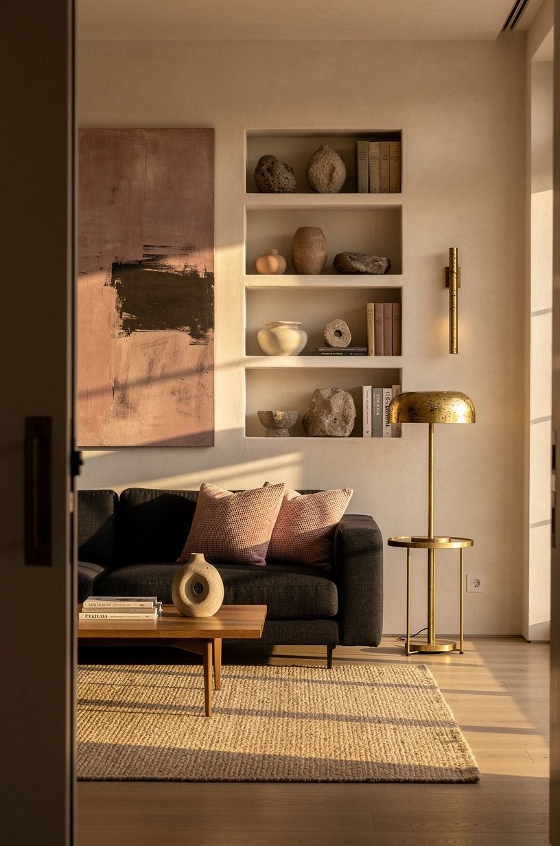 Swap cool chrome for unlacquered brass