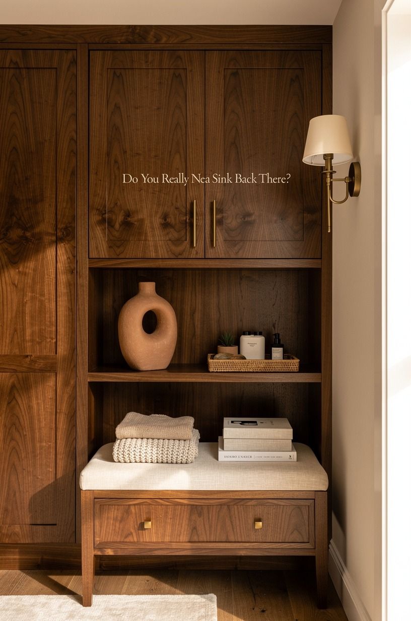 Do You Really Need a Sink Back There?