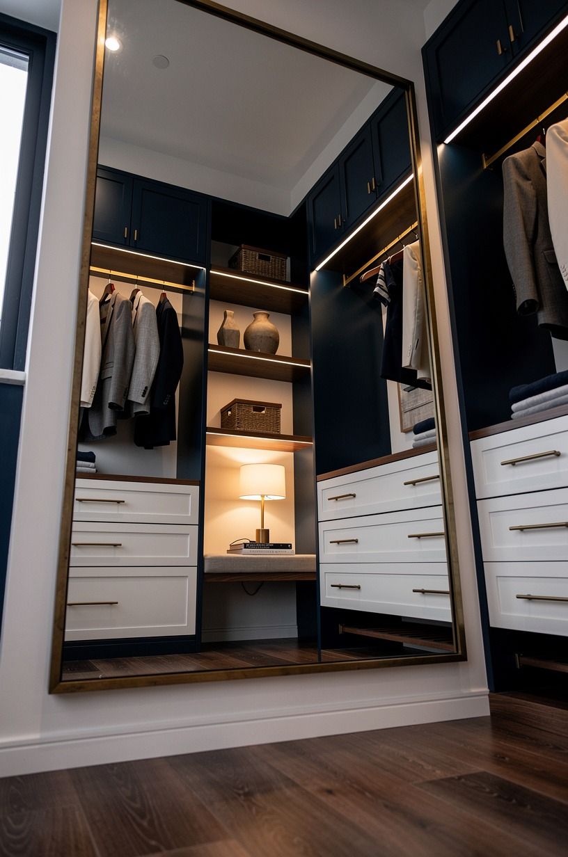 Hang a Mirror to Double the Depth