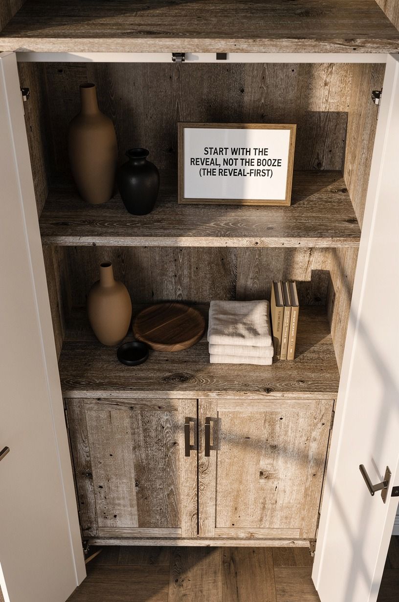 Small-Space Genius: Turn a Closet Into a Hidden Speakeasy Bar Without Renovating