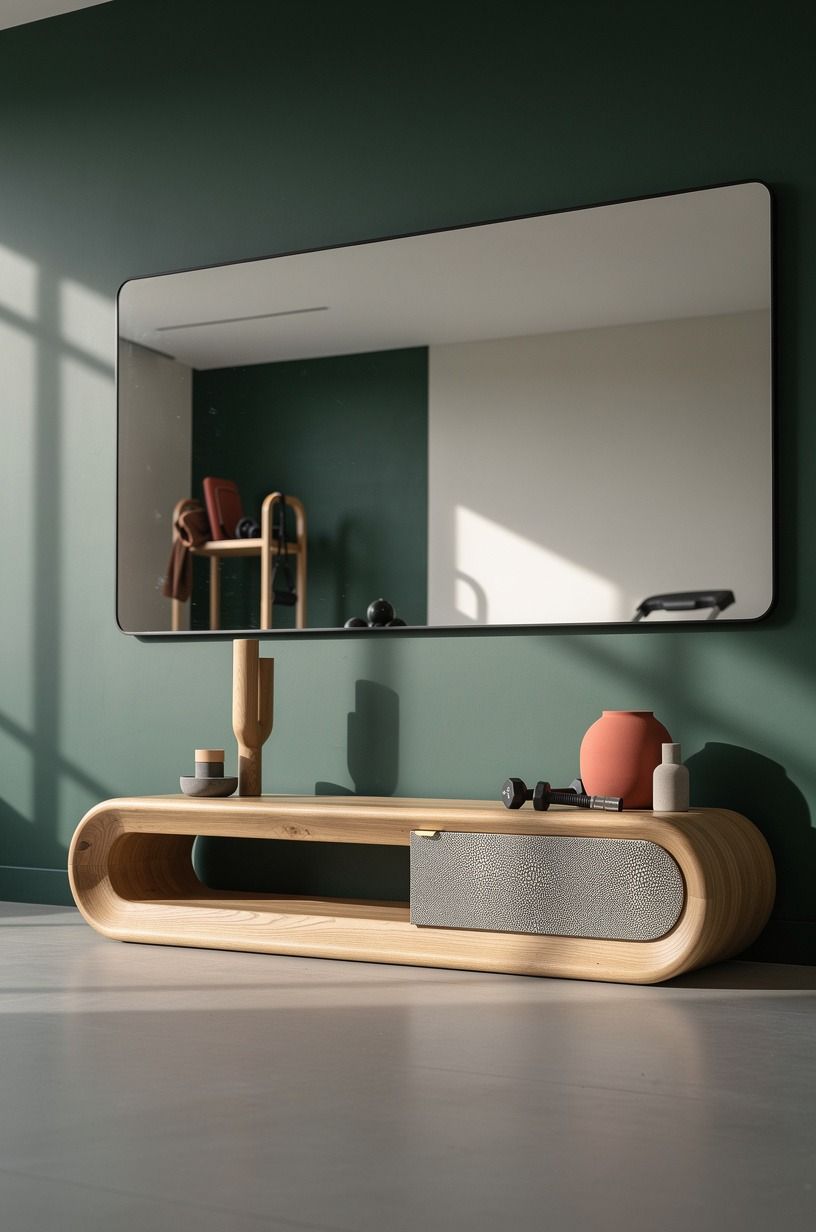 Hang One Big Mirror (Not a Mirror Wall)