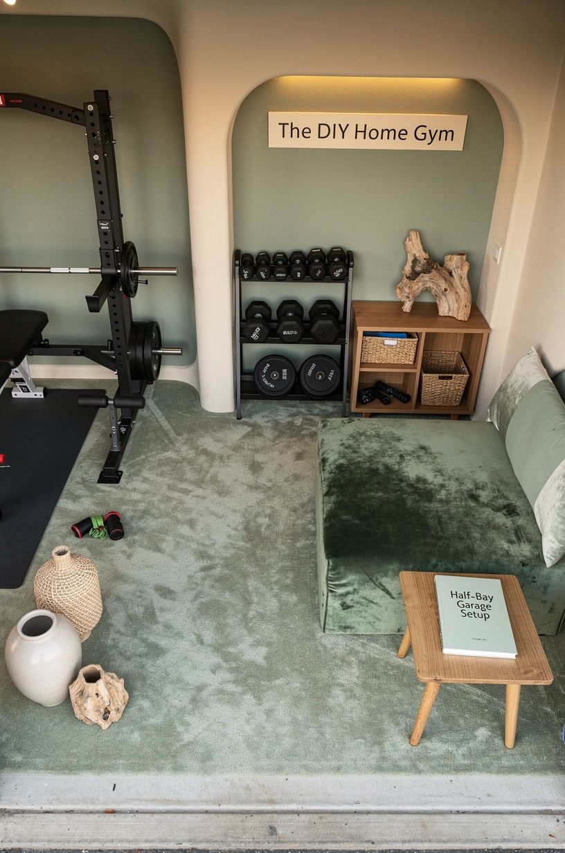 The Half-Bay Garage Setup