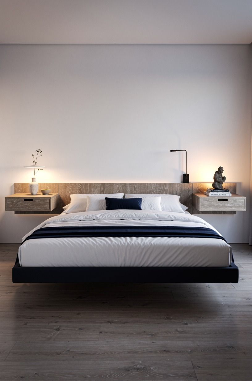 Float Your Nightstands Above the Floor