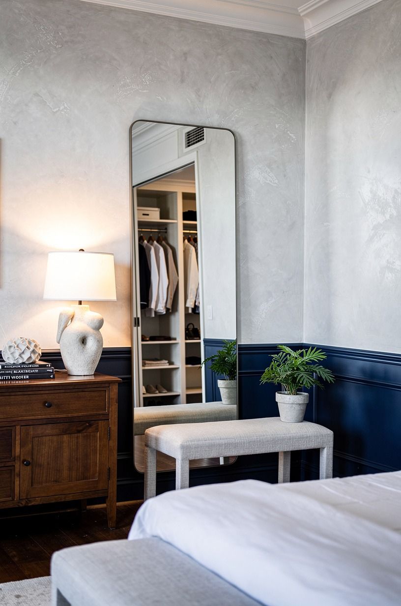 Try a Full-Length Mirror With a Narrow Frame