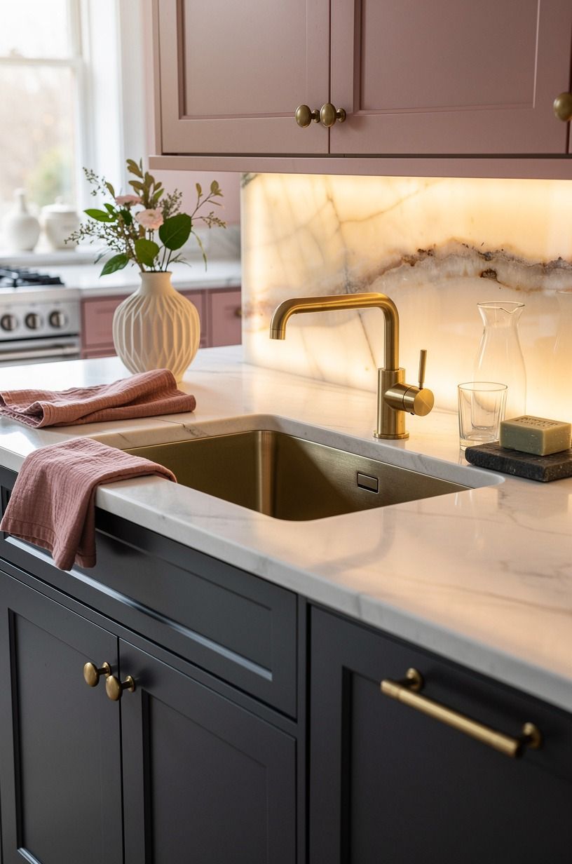 Frame the sink with the Calm Counter Ritual