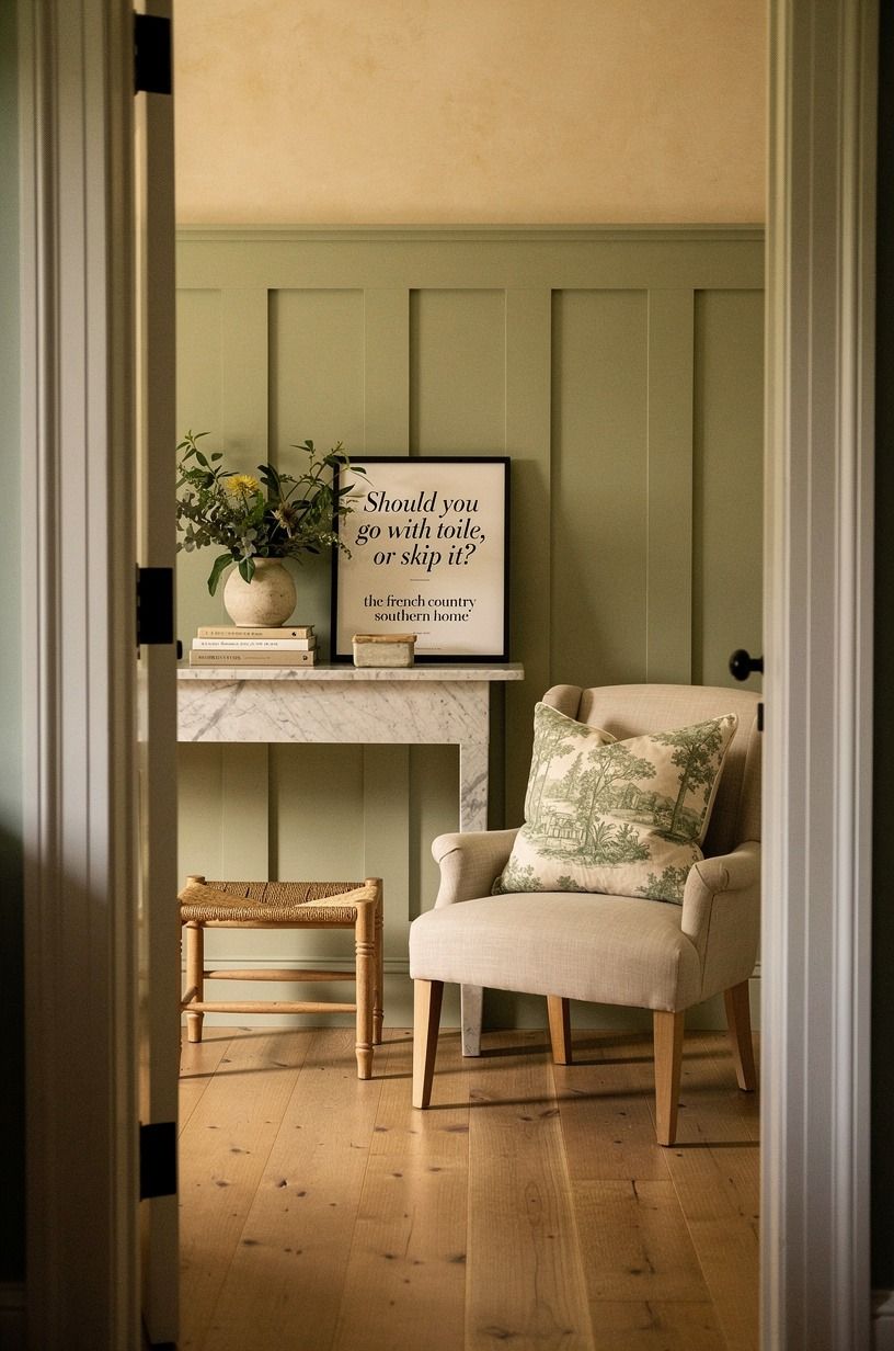 Should you go with toile, or skip it?