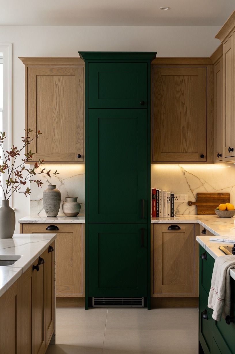 Paint the pantry wall instead of every cabinet