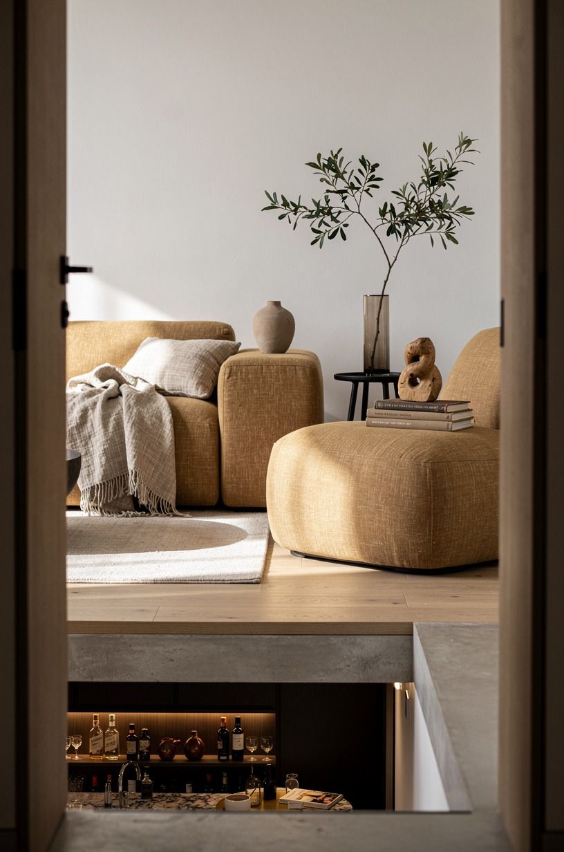 Warm it all up with texture you can reach out and touch