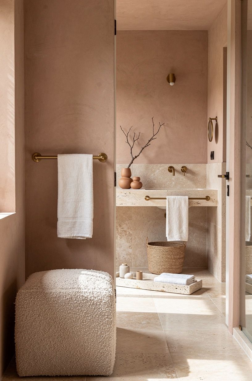 Seal the travertine before anything touches it