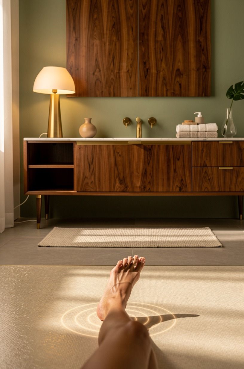Warm the floor underfoot