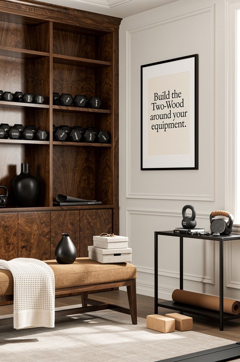 Build the Two-Wood Rule around your equipment