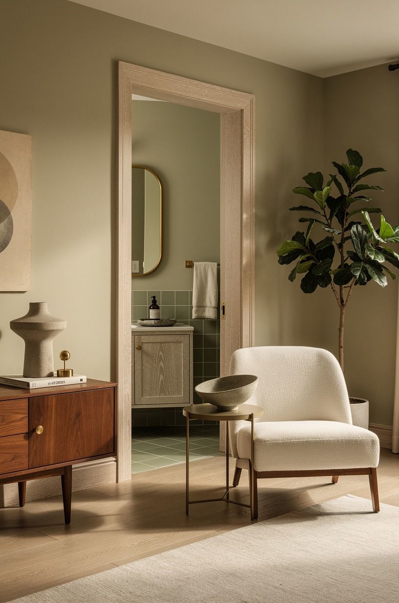 Go warm with Benjamin Moore Chestertown Buff