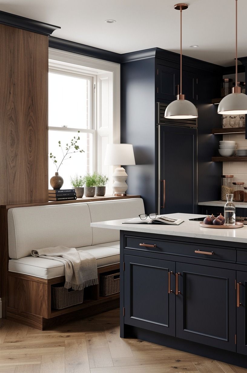 Could a banquette do more than extra seating?