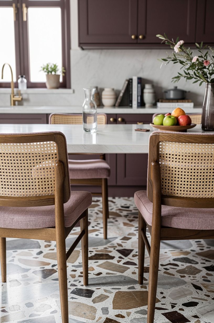 Mix two chair materials, then stop