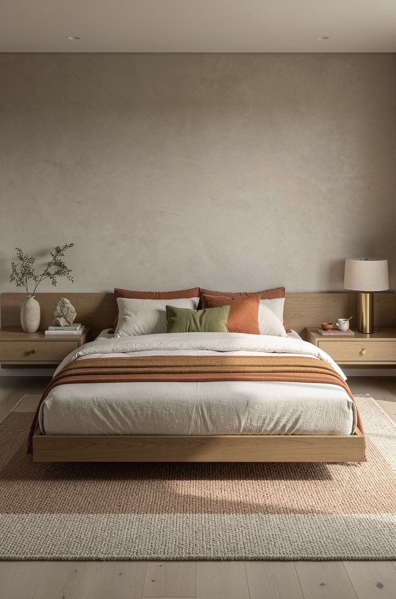 Anchor the Bed With a Proper Rug