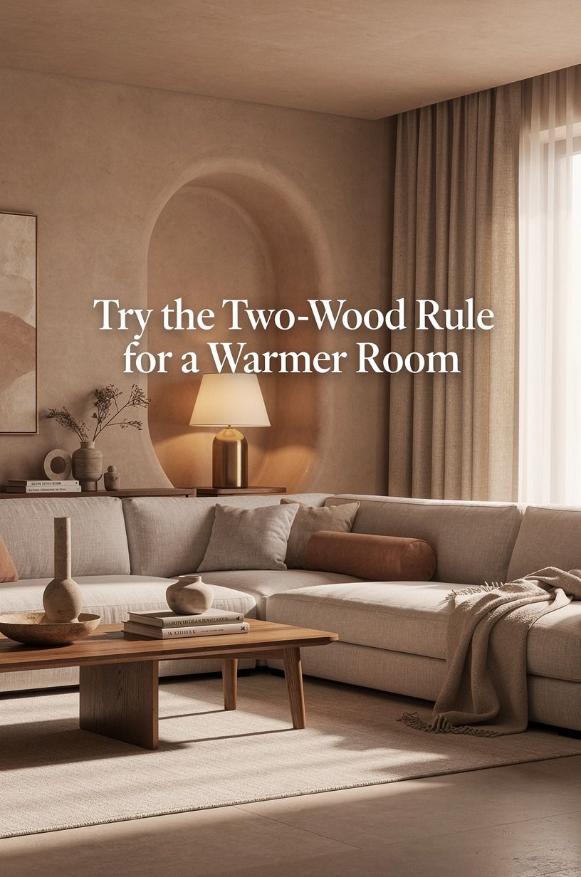 Try the Two-Wood Rule for a Warmer Room