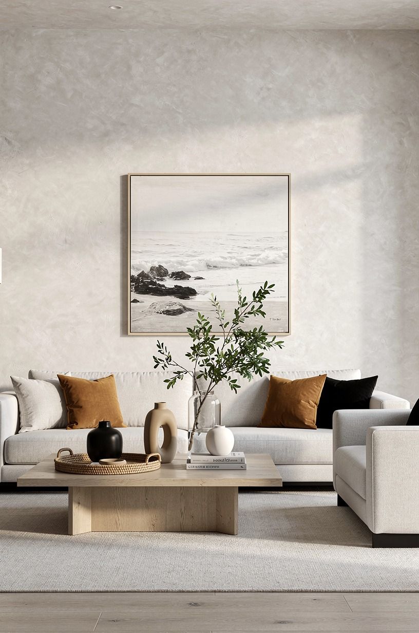 Hang art at the 57-inch line