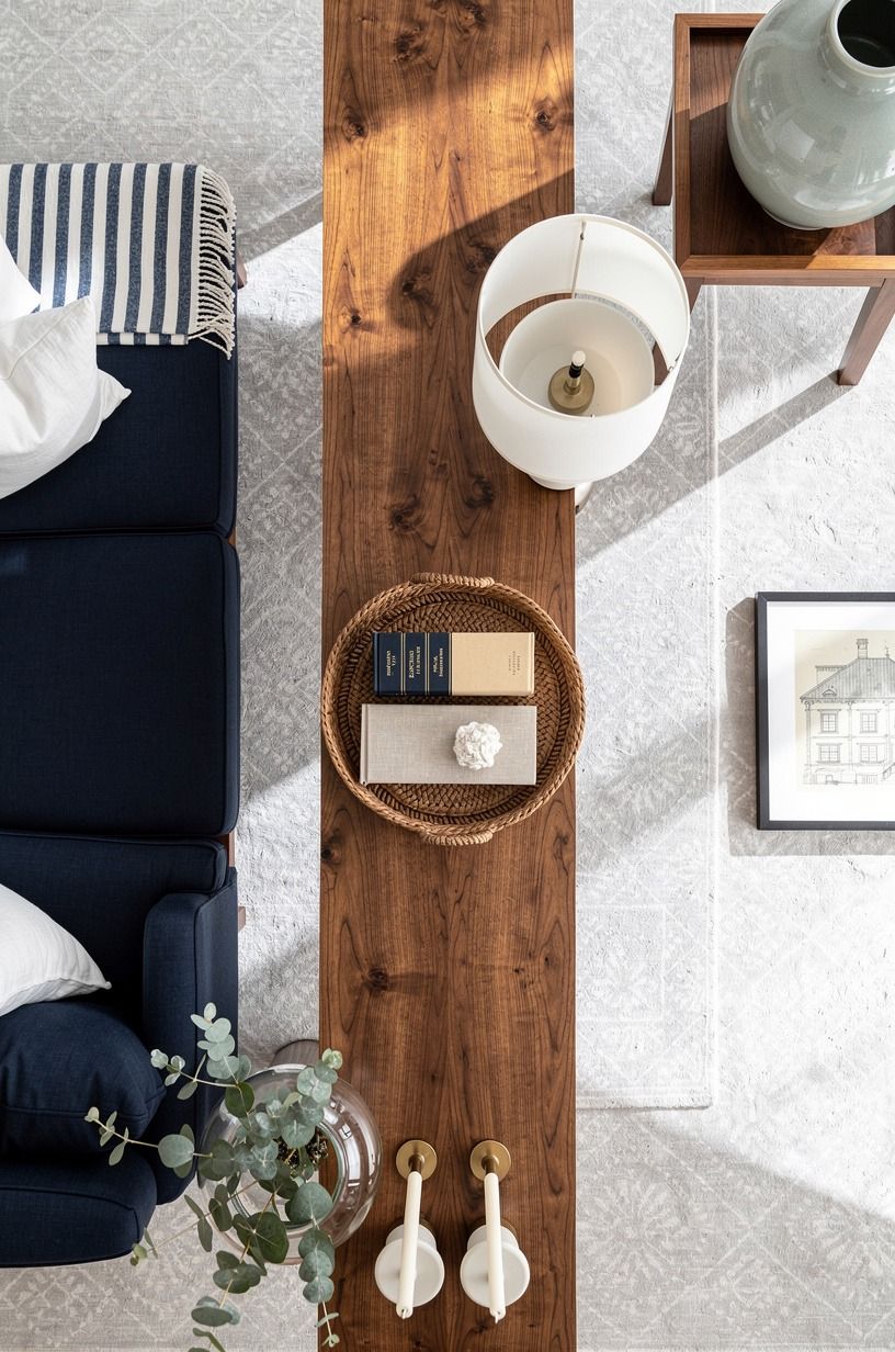Paint the quiet backdrop with Benjamin Moore White Dove OC-17