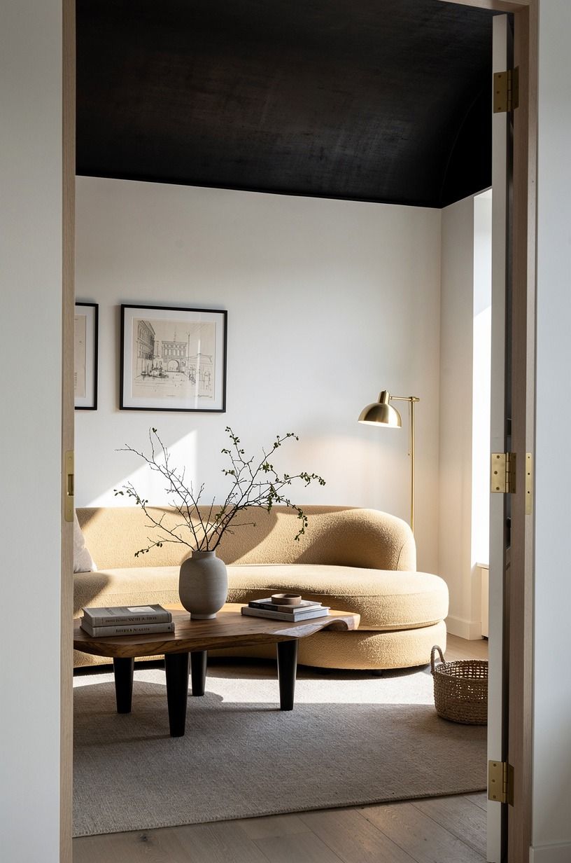 Can a small room handle a dark ceiling?