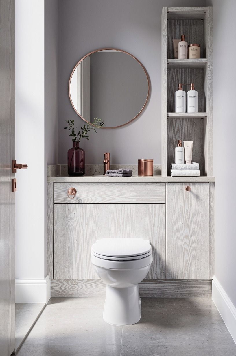 Make a Small Bathroom Work With a 36-Inch Zone