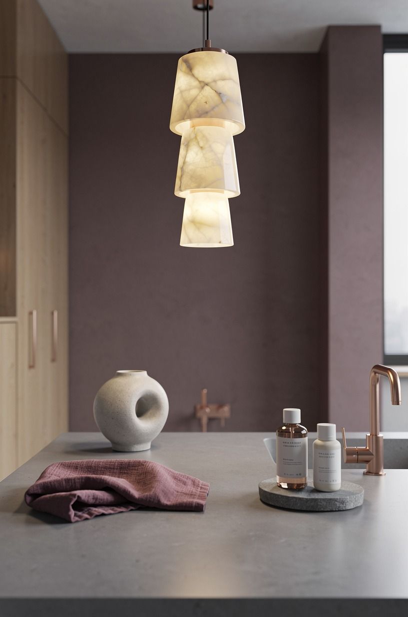 Hang lighting in the Three-Height Light Stack