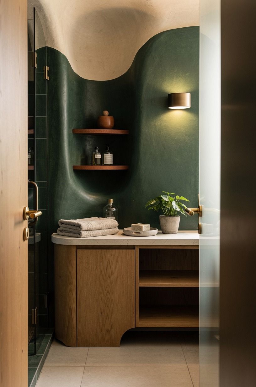 Price the open-shower plan before you order materials